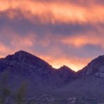 Sunrise over Pusch Ridge Oro Valley Arizona
