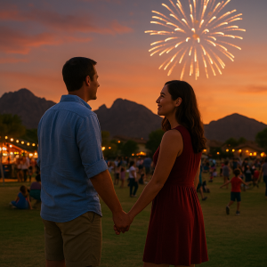 Fourth of July Fireworks at James Kriegh Park