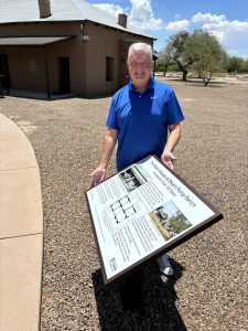 Bob Kellar, President of the Oro Valley Historical Society.