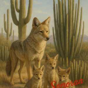 Morning Watch — Coyote Family of the Sonoran