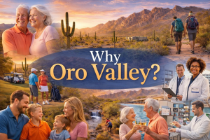 Oro Valley offers residents a slice of paradise, combining natural beauty, economic opportunity, excellent education, abundant recreation, and a tight-knit community. 