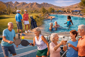 Oro Valley offers a wide range of active-lifestyle amenities and retirement communities, many catering to diverse age groups and interests.
