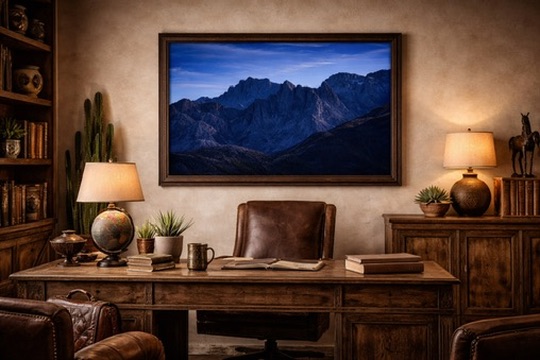 Blue Hour Over Pusch Ridge - Image 2