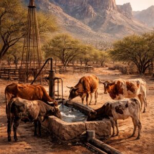 Ranch Heritage - Cattle Watering