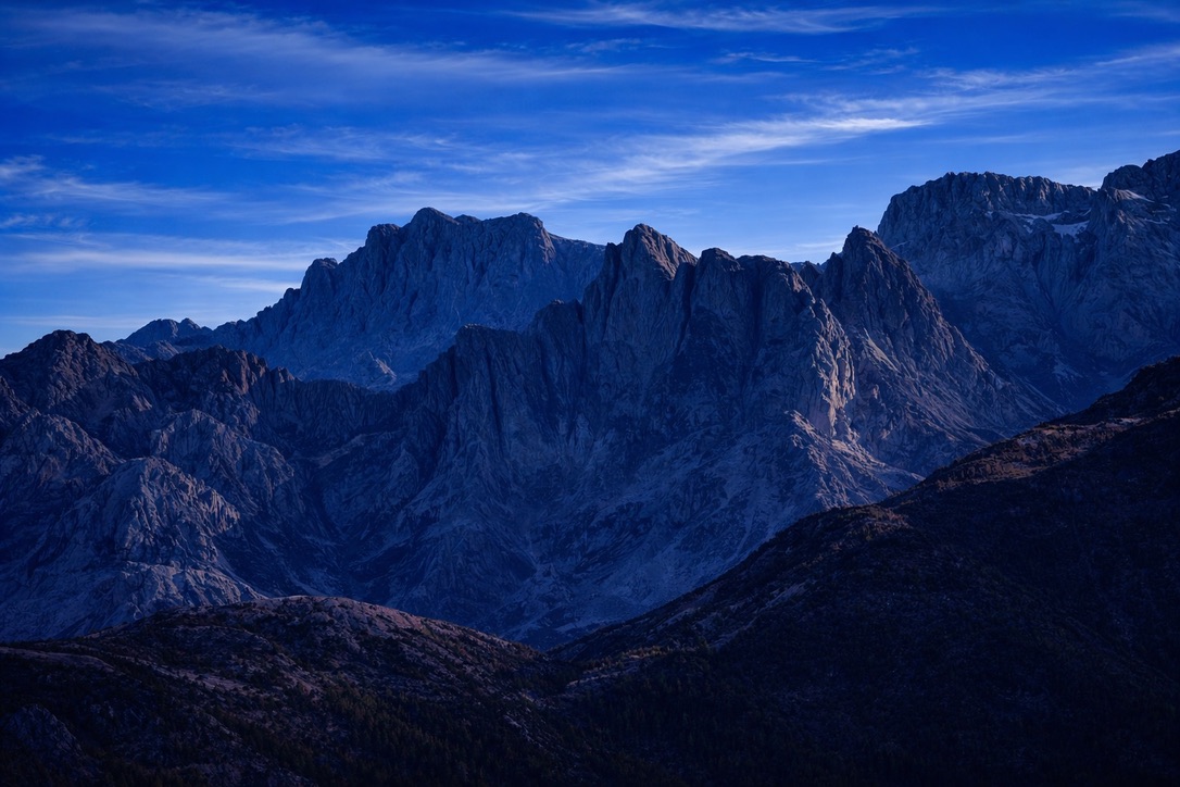 Blue Hour Over Pusch Ridge